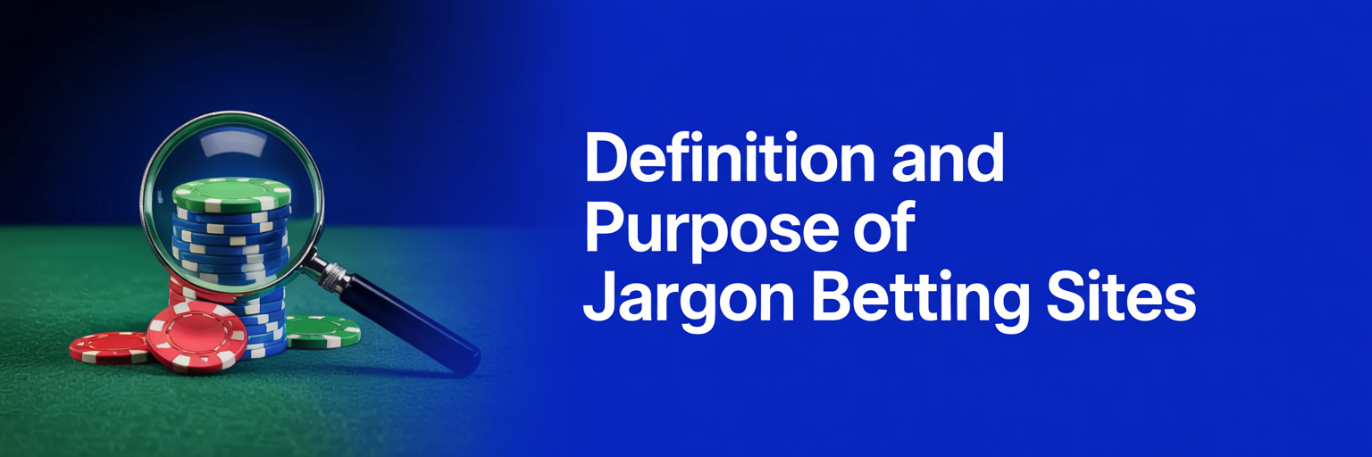 Definition and purpose of jargon betting sites